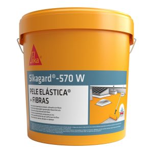 Sikagard®-570 W Pele Elástica + Fibras branco 5 kg