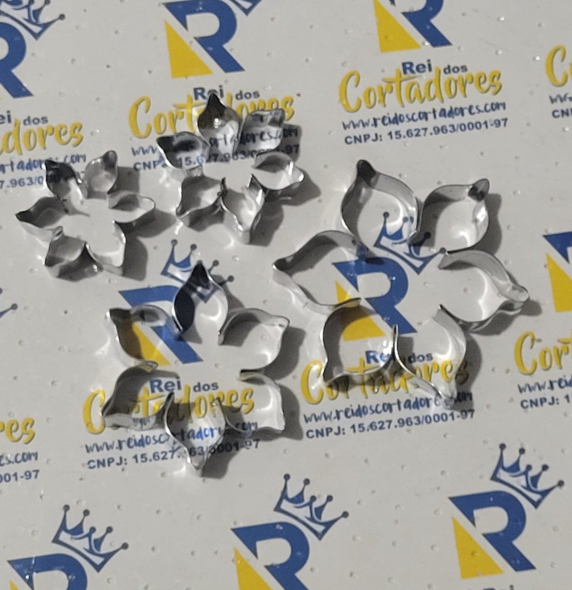 Kit Cortadores Flor Sepála 4 peças
