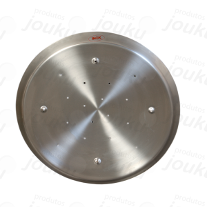 Forma em Inox para Pizza C/Furos nº 40