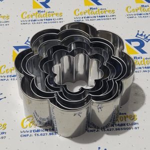 Jogo de Cortadores MArgarida (G) – c/ 6 pçs