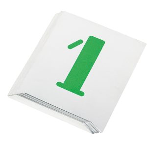 Jogo 10 números (0-9) para rotulação – 50 mm