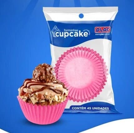 FORMA PARA MINI CUPCAKE 45un – PINK - Image 3