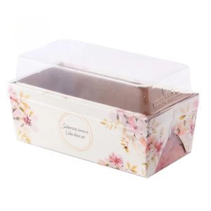 Forma Forneável com tampa, Floral – 25un