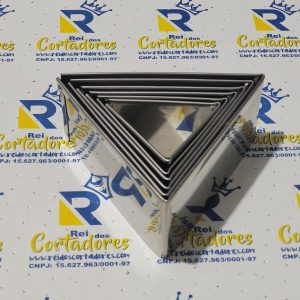 Jogo de Cortadores Triangulares (G) – c/ 5 pç