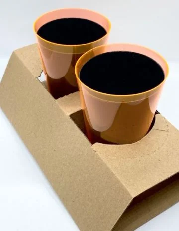 Suporte copo de papelão 2 cavidades – c/25 unidades - Image 5