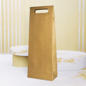 Embalagem Para Vinho, Kraft – Basics -10un