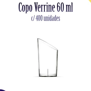 Copo PIC 061 Verrine 60 ml c/400 unidades