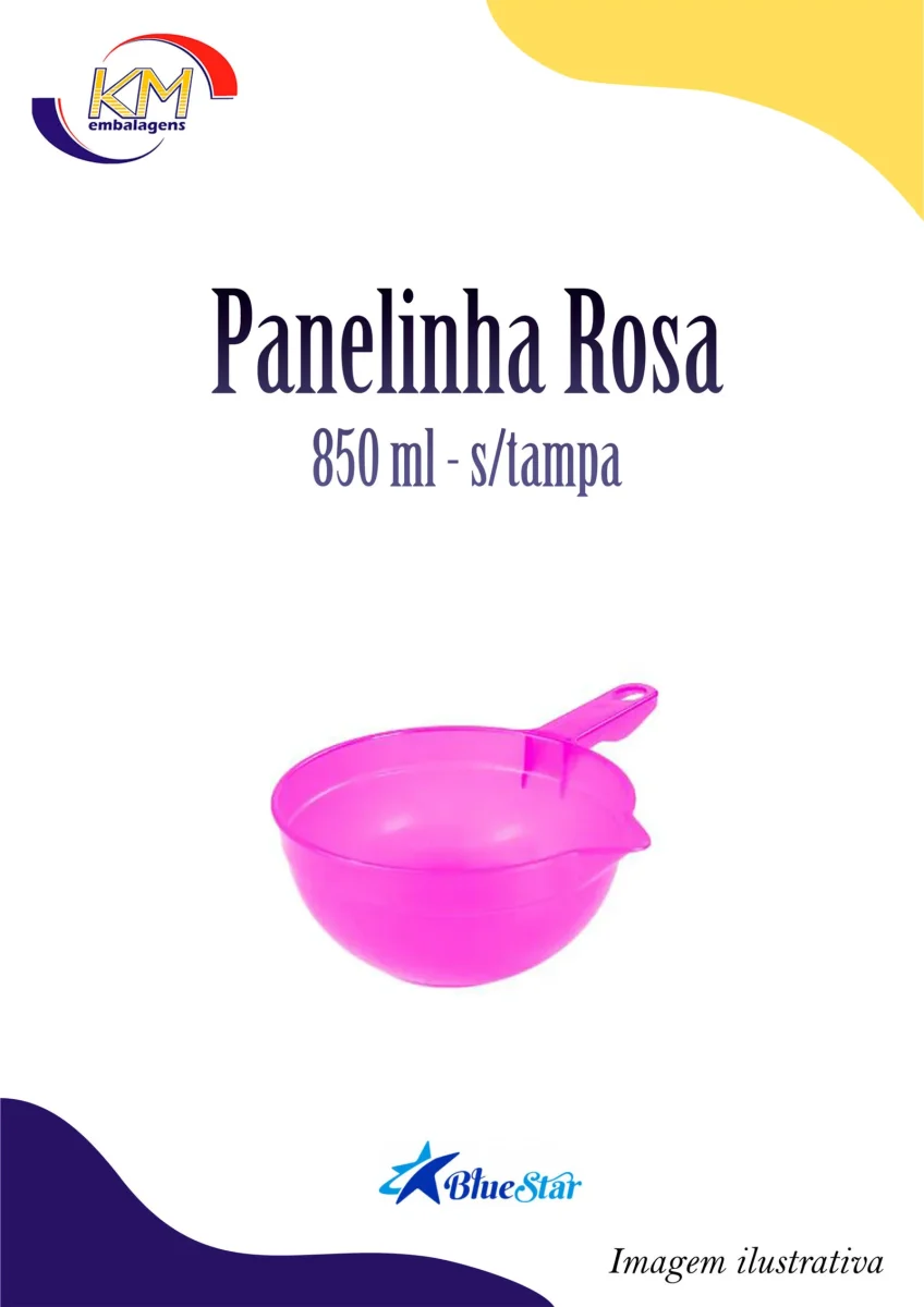 Panelinha multiuso rosa 850 ml s/tampa - Image 2