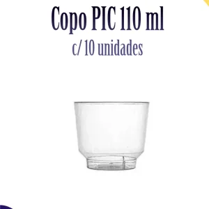 Copo PIC 110 ml c/10 unidades