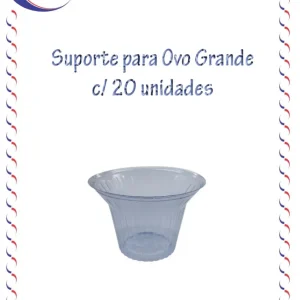 Suporte para ovo grande de 750g a 1kg c/20 unidades