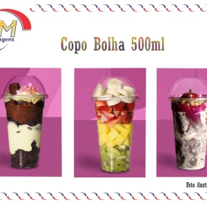 COPO BOLHA 500ML C/25