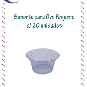 Suporte para ovos pequeno de 100g a 250g c/20 unidades