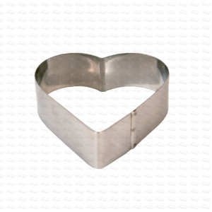 Aro Coração em Inox nº 14 – 4 cm Altura