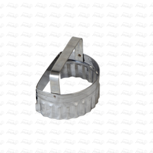 Corta Massa Meia Lua Canelada Inox nº 01
