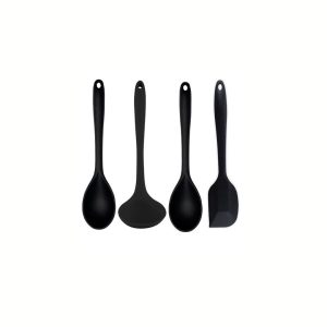 Conjunto 4 utensílios silicone