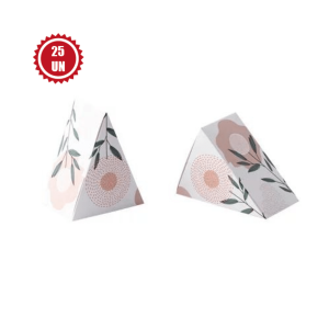 Embalagem para Fatia de Bolo com Papel, Encanto – 25un