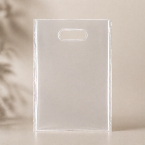Sacola Plástica Boca de Palhaço 20×30 Cristal, Basics – 25un