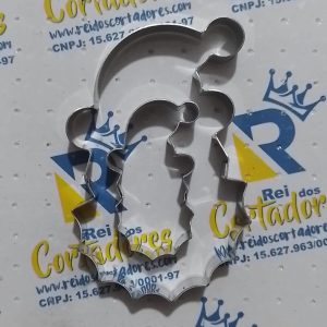 Kit Cortadores  Rosto Papai Noel