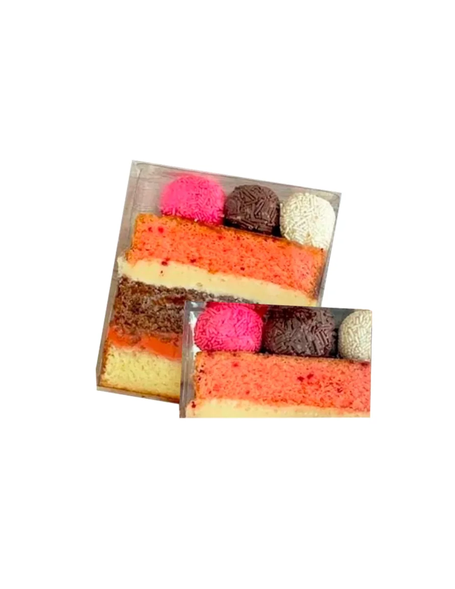 Caixa Slice Cake-Box transparente c/10 unidades - Image 4