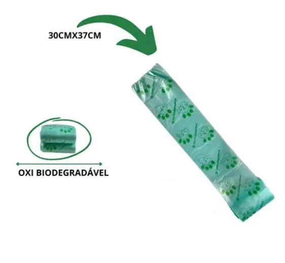 Pack Lixo PET Sacos Cata Caca Biodegradável 02 rolos c/50 unidades cada - Image 5