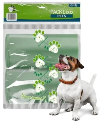 Pack Lixo PET Sacos Cata Caca Biodegradável 02 rolos c/50 unidades cada - Image 7