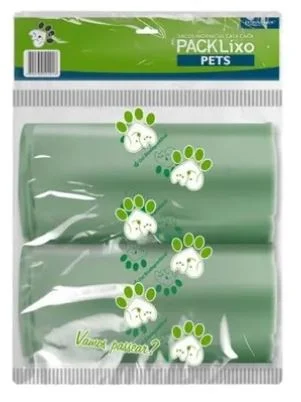Pack Lixo PET Sacos Cata Caca Biodegradável 02 rolos c/50 unidades cada - Image 8